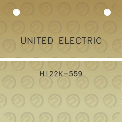 united-electric-h122k-559