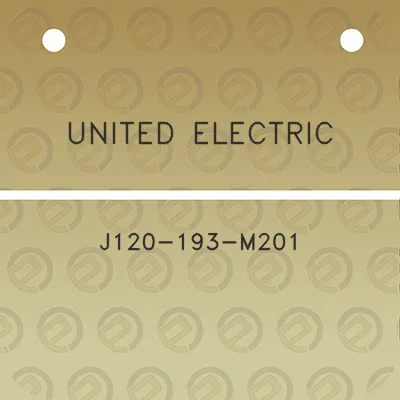 united-electric-j120-193-m201