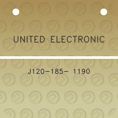 united-electronic-j120-185-1190