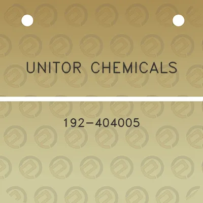 unitor-chemicals-192-404005