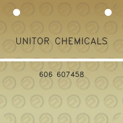 unitor-chemicals-606-607458