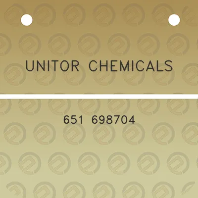 unitor-chemicals-651-698704