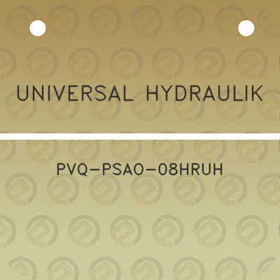 universal-hydraulik-pvq-psao-08hruh