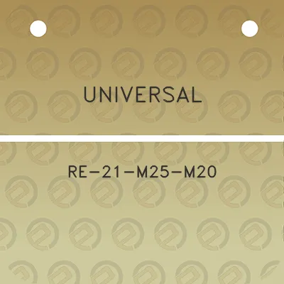 universal-re-21-m25-m20