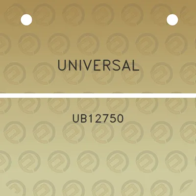 universal-ub12750