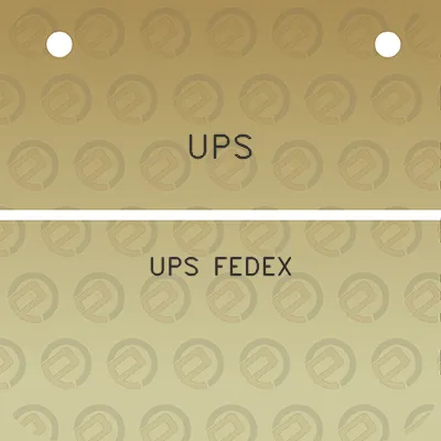 ups-ups-fedex