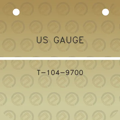 us-gauge-t-104-9700