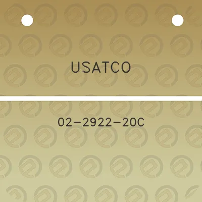 usatco-02-2922-20c