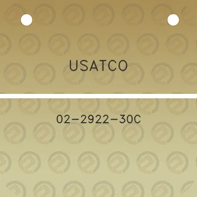 usatco-02-2922-30c