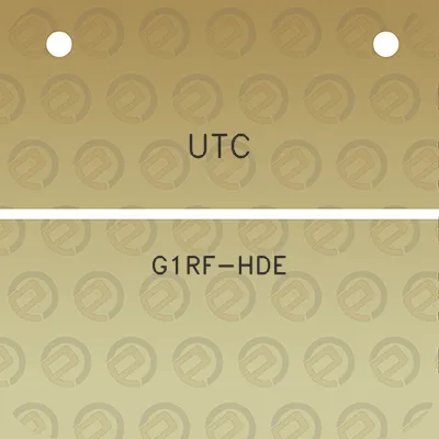 utc-g1rf-hde