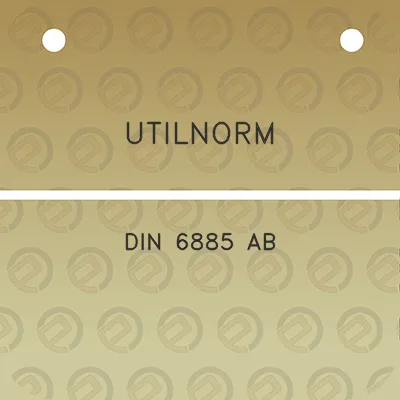 utilnorm-din-6885-ab