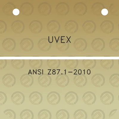 uvex-ansi-z871-2010