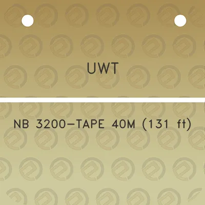 uwt-nb-3200-tape-40m-131-ft