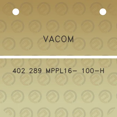 vacom-402-289-mppl16-100-h