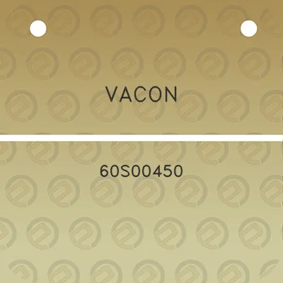 vacon-60s00450