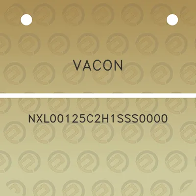 vacon-nxl00125c2h1sss0000