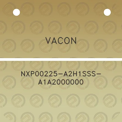 vacon-nxp00225-a2h1sss-a1a2000000