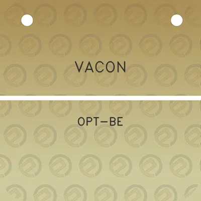 vacon-opt-be