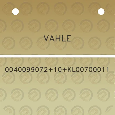 vahle-004009907210kl00700011