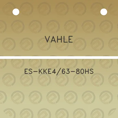 vahle-es-kke463-80hs