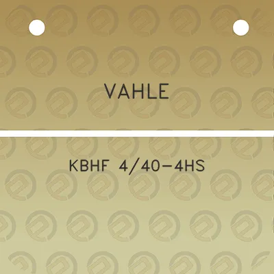 vahle-kbhf-440-4hs