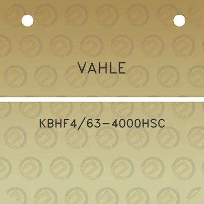 vahle-kbhf463-4000hsc