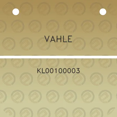 vahle-kl00100003