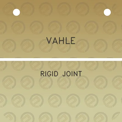 vahle-rigid-joint