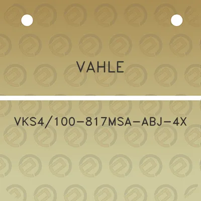 vahle-vks4100-817msa-abj-4x