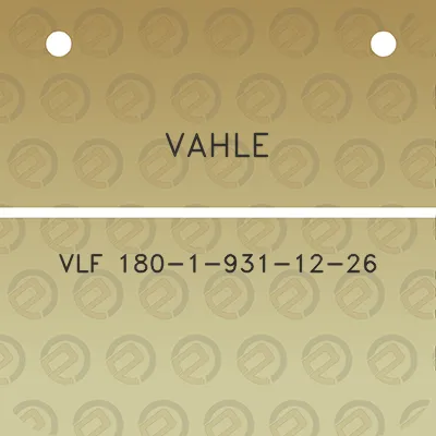 vahle-vlf-180-1-931-12-26