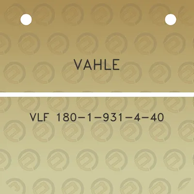 vahle-vlf-180-1-931-4-40