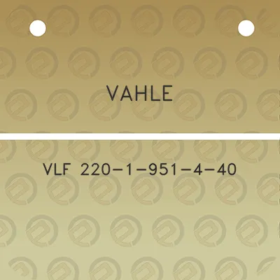 vahle-vlf-220-1-951-4-40