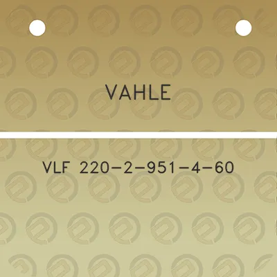 vahle-vlf-220-2-951-4-60