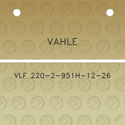 vahle-vlf-220-2-951h-12-26