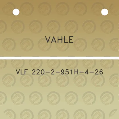 vahle-vlf-220-2-951h-4-26