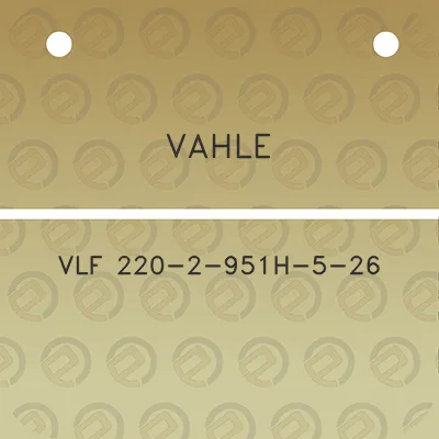 vahle-vlf-220-2-951h-5-26