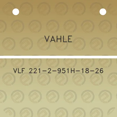 vahle-vlf-221-2-951h-18-26