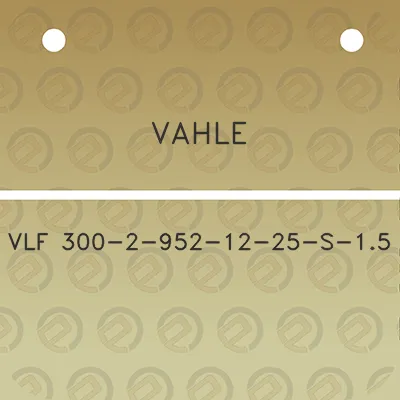 vahle-vlf-300-2-952-12-25-s-15