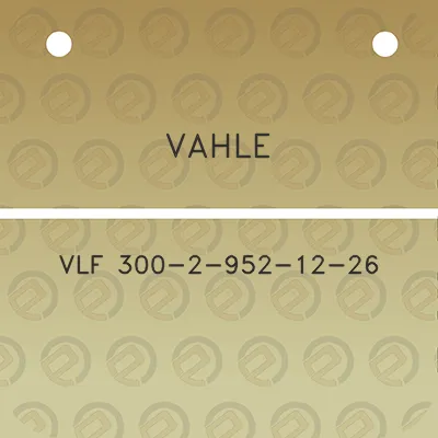 vahle-vlf-300-2-952-12-26