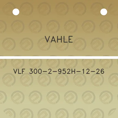 vahle-vlf-300-2-952h-12-26