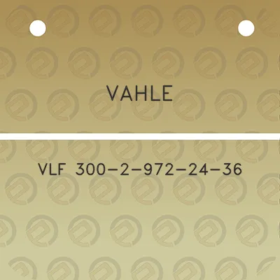 vahle-vlf-300-2-972-24-36