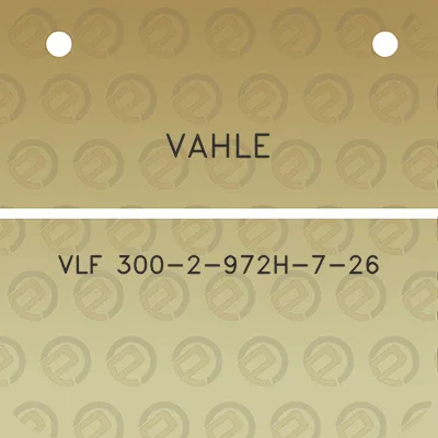 vahle-vlf-300-2-972h-7-26