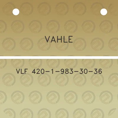 vahle-vlf-420-1-983-30-36