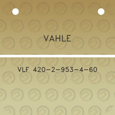 vahle-vlf-420-2-953-4-60