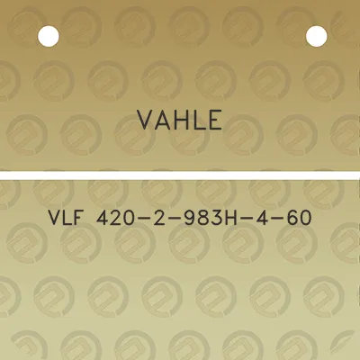 vahle-vlf-420-2-983h-4-60