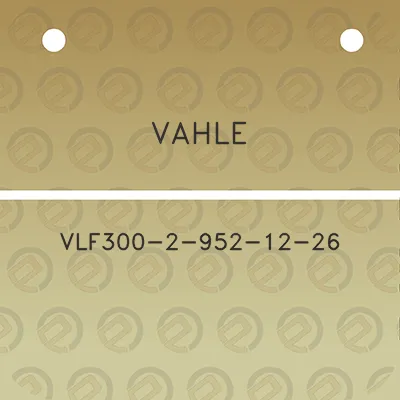 vahle-vlf300-2-952-12-26