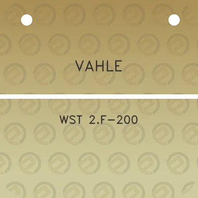 vahle-wst-2f-200