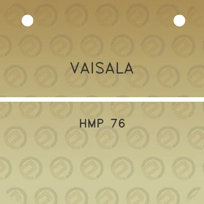 vaisala-hmp-76