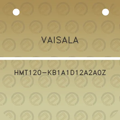 vaisala-hmt120-kb1a1d12a2a0z