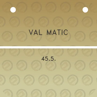 val-matic-455